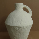 Autti Paper Mache Vase - Off-White