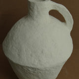 Autti Paper Mache Vase - Off-White