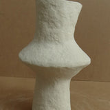 Sheridan Paper Mache Vase - Off-White