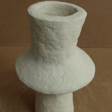 Sheridan Paper Mache Vase - Off-White