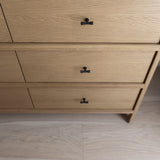 Cali 6-Drawer Oak Dresser