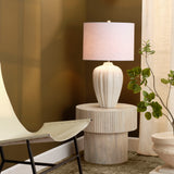 Notch Round Side Table