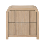 Fluted Nightstand