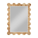 Vassa Burl Framed Mirror