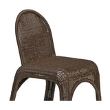 Kendall Outdoor Dining Chair Natural - Set of 2 - Brown