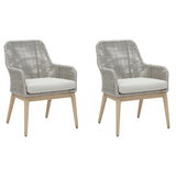 Seton Creek Outdoor Arm Chair - Set of 2