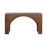 Arch Oak Console Table