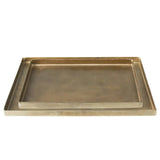 Tulum Brass Trays - Set of 2