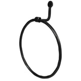 Forged Metal Towel Ring