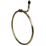 Forged Metal Towel Ring