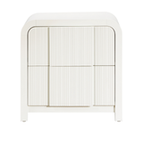 Fluted Nightstand