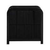 Fluted Nightstand