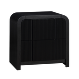 Fluted Nightstand