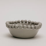 Blanche Beaded Bowl - Grey