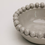 Blanche Beaded Bowl - Grey