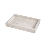 Ameena Marble Tank Tray - Opal White