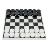 Teranova Marble Checkers Set