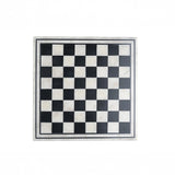 White & Black Marble Chess Set
