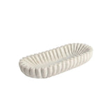 Oval Ruffle Bowl