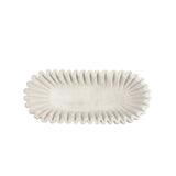 Oval Ruffle Bowl