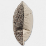 Khloe Jacquard Lumbar Pillow - Taupe - 14"x26"