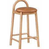 Calvin Vegan Leather Counter Stool