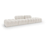 Ames Boucle 4-Piece Modular Sofa