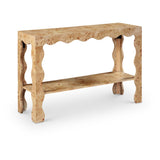 Vassa Burl Console Table