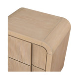 Fluted Nightstand
