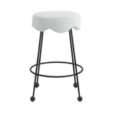 Fleur Boucle Counter Stool