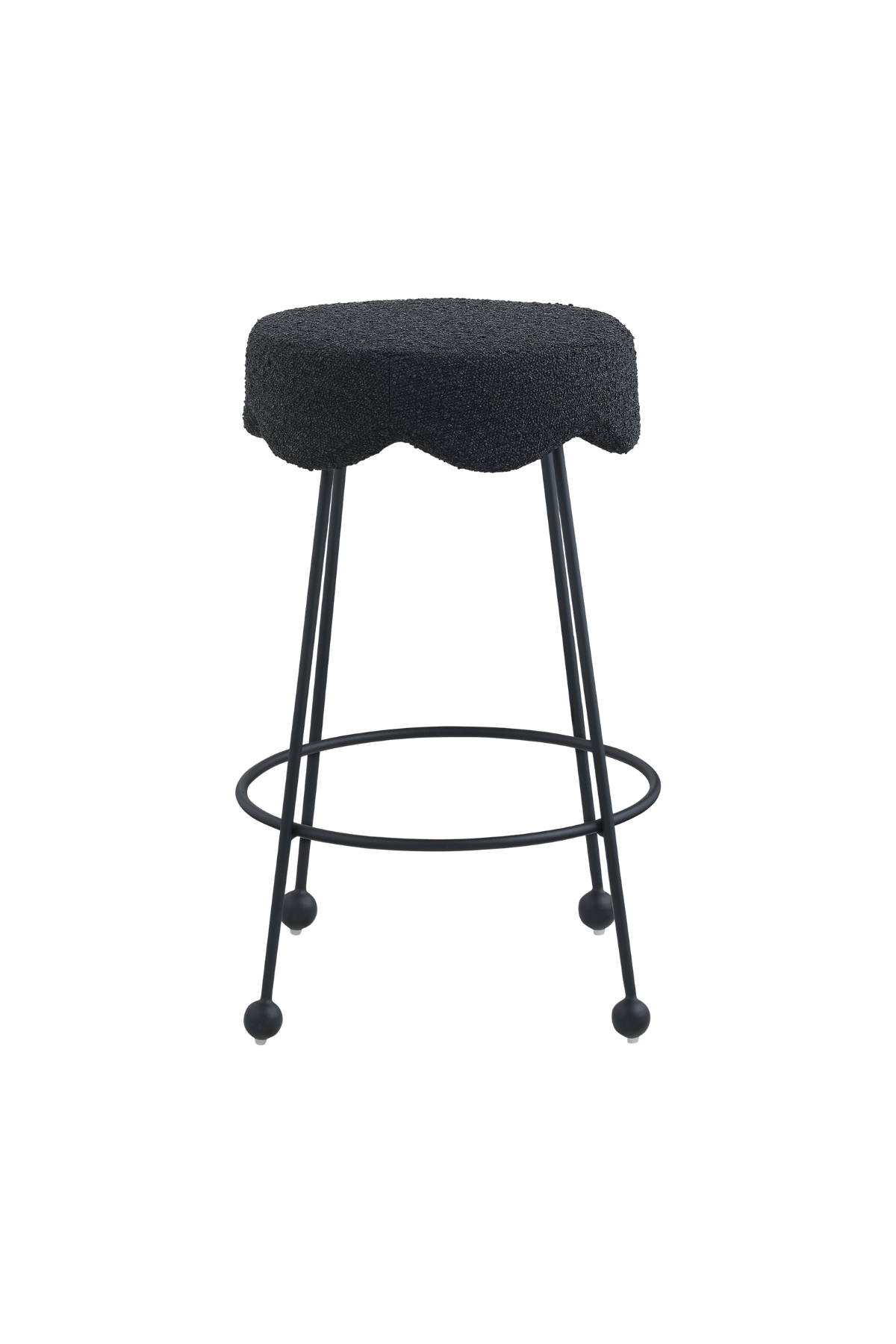 Fleur Boucle Counter Stool