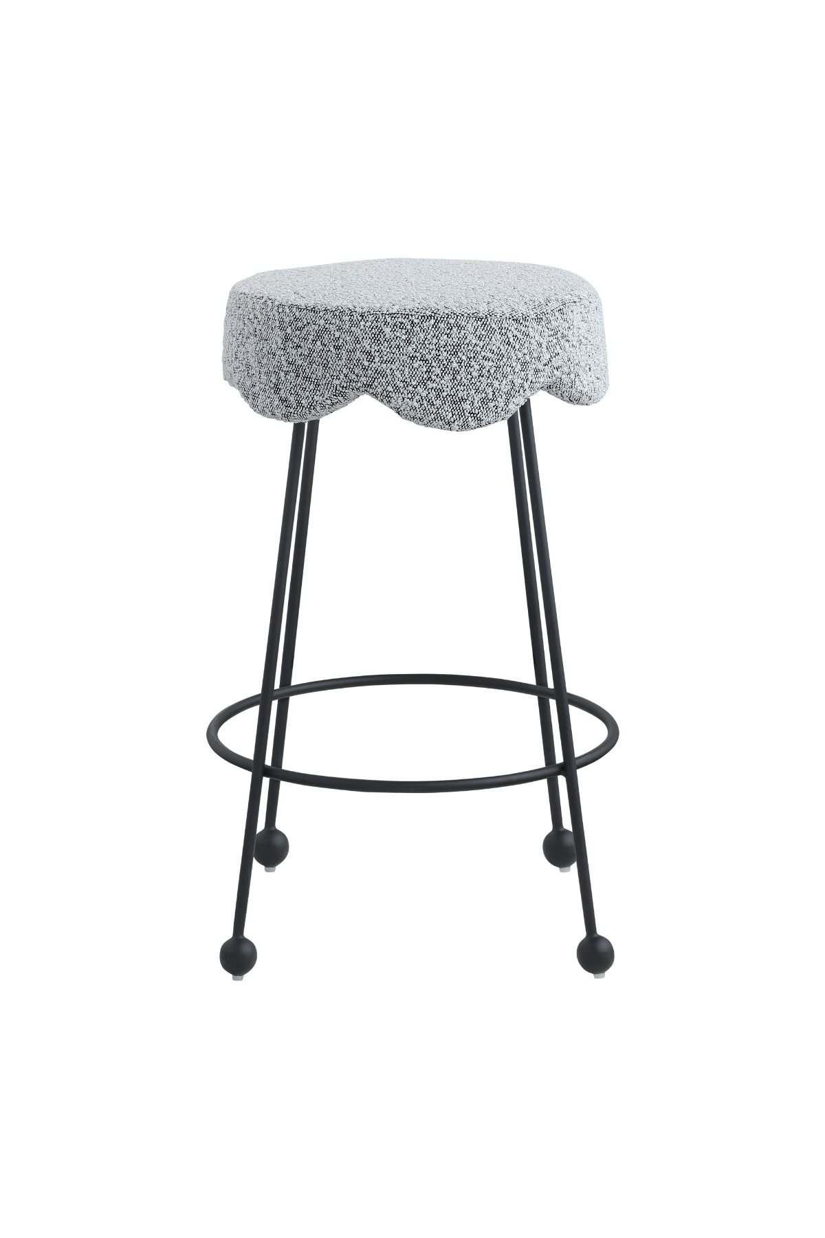 Fleur Boucle Counter Stool