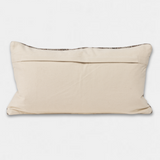 Khloe Jacquard Lumbar Pillow - Taupe - 14"x26"