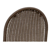 Kendall Outdoor Dining Chair Natural - Set of 2 - Brown