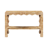 Vassa Burl Console Table