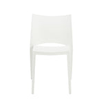 Leslie Stacking Chair - White - Set of 2
