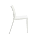 Leslie Stacking Chair - White - Set of 2
