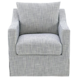 Winter Accent Swivel Chair