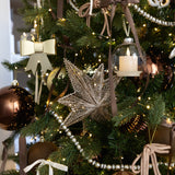 Metal Bow Ornament - Gold