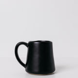 Dean Stoneware Coffee Mug - Matte Black - Set of 4