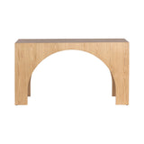 Arch Oak Console Table