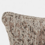 Khloe Jacquard Lumbar Pillow - Taupe - 14"x26"