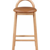 Calvin Vegan Leather Counter Stool