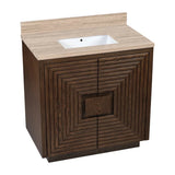 Morombe 36" Cocoa Vanity