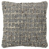 Angora Pillow - Grey - 22"x22"