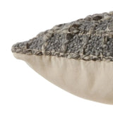 Angora Pillow - Grey - 22"x22"