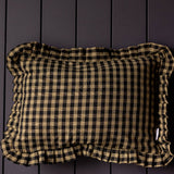 Ruffle Lumbar Pillow Cover - 14"x20"