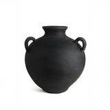 Black Terracotta Vase - 2 Sizes