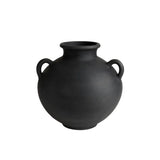 Black Terracotta Vase - 2 Sizes