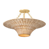 Ketan Semi Flush Mount